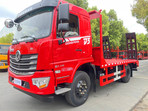 東風(fēng)單橋12噸挖機(jī)平板車