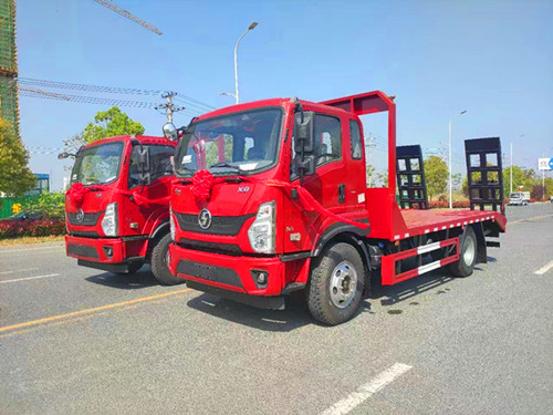 國六150挖機(jī)平板運(yùn)輸車