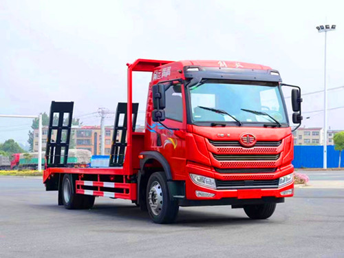 解放單橋低平板車